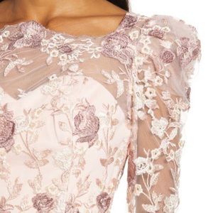 Never worn dress. I purchased this for a wedding didn’t end up going.